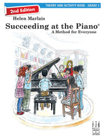 Book cover for Succeeding at the Piano, Theory and Activity Book - Grade 3