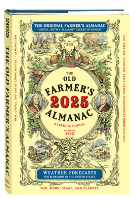 Book cover for The 2025 Old Farmer's Almanac