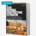 Book cover for 2026 National Construction Estimator