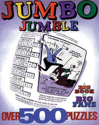 Book cover for Jumbo Jumble(r): A Big Book for Big Fans