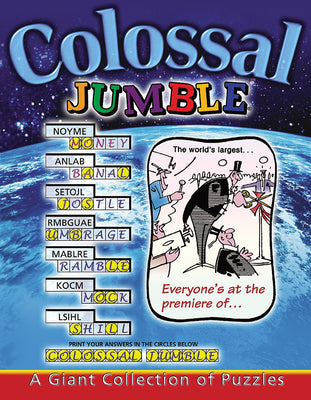 Book cover for Colossal Jumble(r): A Giant Collection of Puzzles