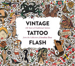 Book cover for Vintage Tattoo Flash: 100 Years of Traditional Tattoos from the Collection of Jonathan Shaw