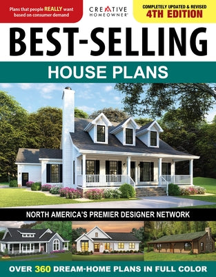 Book cover for Best-Selling House Plans, 4th Edition: Over 360 Dream-Home Plans in Full Color