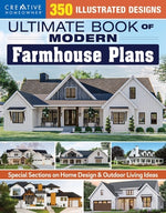 Book cover for Ultimate Book of Modern Farmhouse Plans: 350 Illustrated Designs