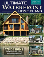 Book cover for Ultimate Waterfront Home Plans: 179 Designs Ideal for Personal, Family, Company Retreats