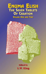 Book cover for Enuma Elish: The Seven Tablets of Creation Volumes 1 and 2 bound together