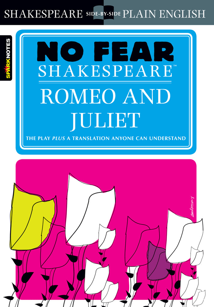 Book cover for Romeo and Juliet (No Fear Shakespeare): Volume 2