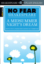 Book cover for A Midsummer Night's Dream (No Fear Shakespeare): Volume 7