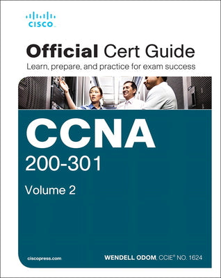 Book cover for CCNA 200-301 Official Cert Guide, Volume 2