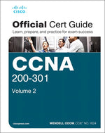 Book cover for CCNA 200-301 Official Cert Guide, Volume 2