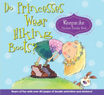 Book cover for Do Princesses Wear Hiking Boots?: Keepsake Sticker Doodle Book