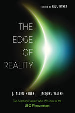 Book cover for The Edge of Reality: Two Scientists Evaluate What We Know of the UFO Phenomenon
