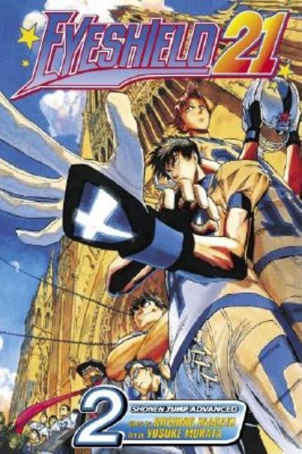Book cover for Eyeshield 21, Volume 1: The Boy with the Golden Legs