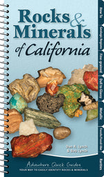 Book cover for Rocks & Minerals of California: Your Way to Easily Identify Rocks & Minerals