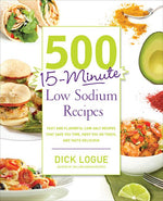 Book cover for 500 15-Minute Low Sodium Recipes: Fast and Flavorful Low-Salt Recipes That Save You Time, Keep You on Track, and Taste Delicious