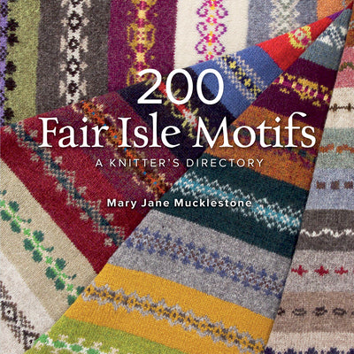 Book cover for 200 Fair Isle Motifs: A Knitter's Directory