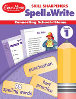 Book cover for Skill Sharpeners: Spell & Write, Grade 1 Workbook