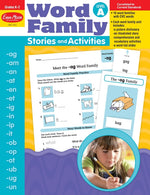 Book cover for Word Family Stories and Activities, Kindergarten - Grade 2 (Level A), Teacher Resource (Teacher)