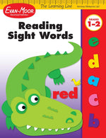 Book cover for Learning Line: Reading Sight Words, Grade 1 - 2 Workbook
