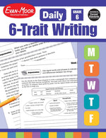 Book cover for Daily 6-Trait Writing, Grade 6 Teacher Edition (Teacher)