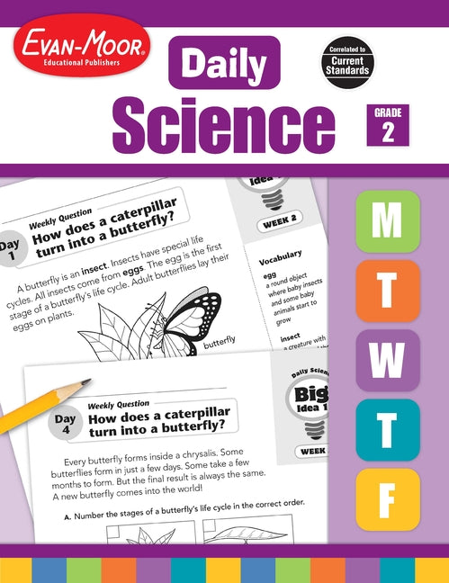 Book cover for Daily Science, Grade 2 Teacher Edition (Teacher)