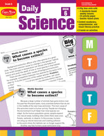 Book cover for Daily Science, Grade 6 Teacher Edition