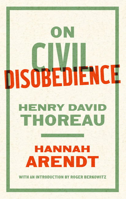 Book cover for On Civil Disobedience