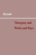 Book cover for Theogony and Works and Days