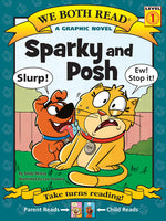 Book cover for We Both Read-Sparky and Posh