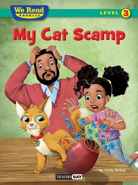 Book cover for We Read Phonics: My Cat Scamp