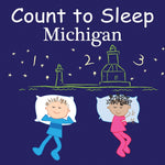 Book cover for Count to Sleep Michigan