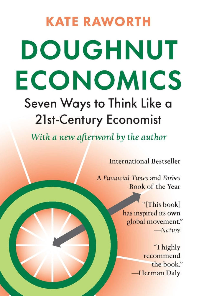 Book cover for Doughnut Economics: Seven Ways to Think Like a 21st-Century Economist