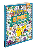 Book cover for Pokémon Epic Sticker Collection 3rd Edition: From Kanto to Paldea: Over 1,400 Stickers!