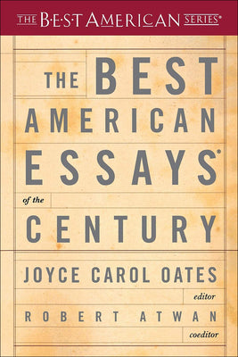 Book cover for The Best American Essays of the Century