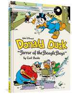 Book cover for Walt Disney's Donald Duck Terror of the Beagle Boys: The Complete Carl Barks Disney Library Vol. 10