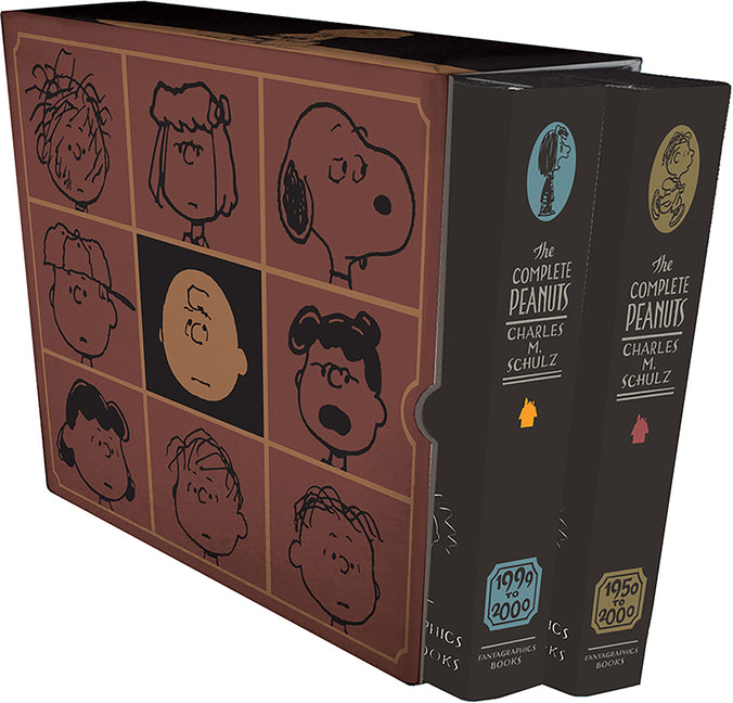 Book cover for Complete Peanuts 1999-2000 Comics & Stories: Gift Box Set - Hardcover