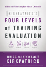 Book cover for Kirkpatrick's Four Levels of Training Evaluation