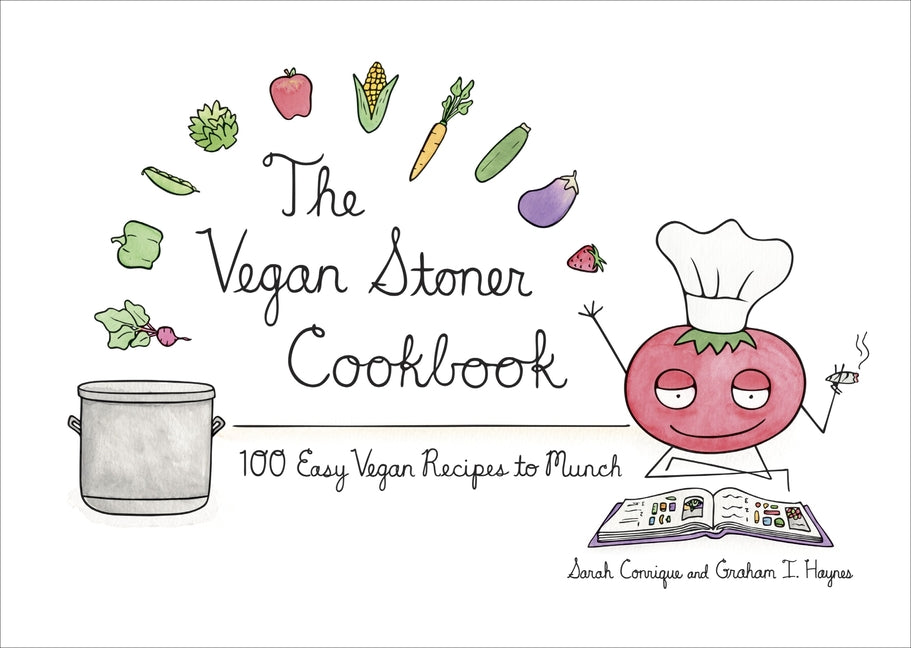 Book cover for Vegan Stoner Cookbook