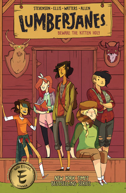 Book cover for Lumberjanes Vol. 1: Beware the Kitten Holy