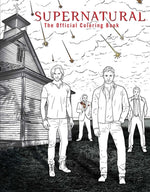 Book cover for Supernatural: The Official Coloring Book