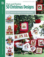 Book cover for Fast & Festive 50 Christmas Designs: Cross Stitch