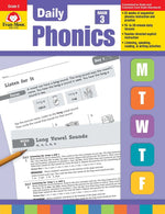 Book cover for Daily Phonics, Grade 3 Teacher Edition