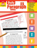 Book cover for Daily Paragraph Editing, Grade 8 Teacher Edition
