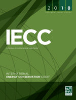 Book cover for 2018 International Energy Conservation Code
