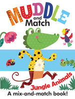 Book cover for Muddle and Match Jungle Animals