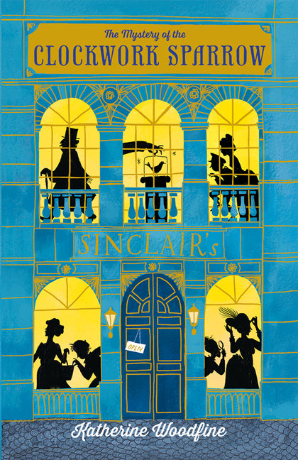 Book cover for Mystery of the Clockwork Sparrow
