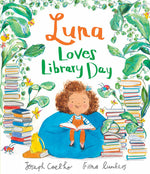 Book cover for Luna Loves Library Day