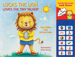 Book cover for Lucas the Lion Loves the Tiny Talker(tm)