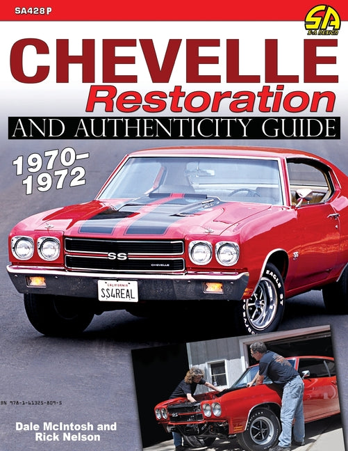Book cover for Chevelle Restoration and Authenticity Guide 1970-1972