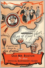 Book cover for Old Mr. Boston Deluxe Official Bartender's Guide
